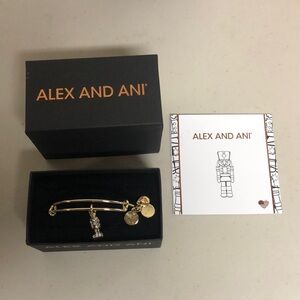 Beautiful Alex and Ani Nutcracker bracelet